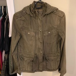 Talula Trooper Jacket - Short Green